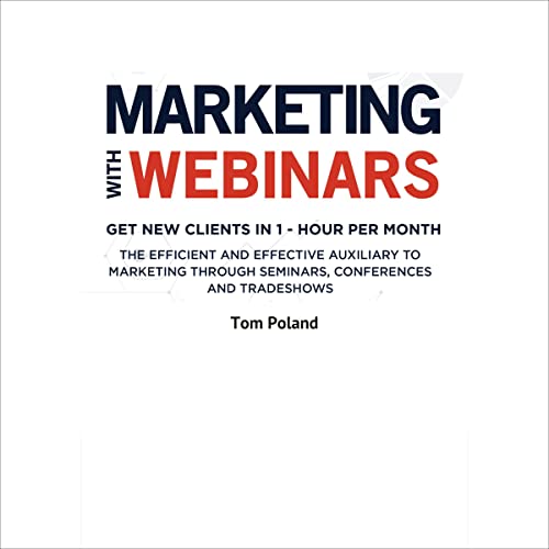 Marketing with Webinars cover art