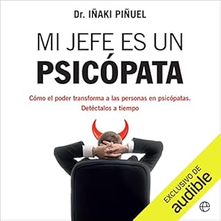 Mi jefe es un psicópata Audiolibro Por Iñaki Piñuel arte de portada