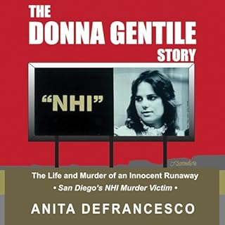 The Donna Gentile Story Audiolibro Por Anita DeFrancesco arte de portada