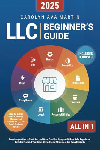 LLC Beginner's Guide [All-in-1]: Everything on How to Start, Run, and Grow Your First Company Without Prior Experience. Inclu