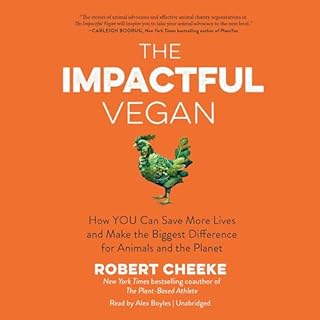 The Impactful Vegan Audiobook By Robert Cheeke cover art