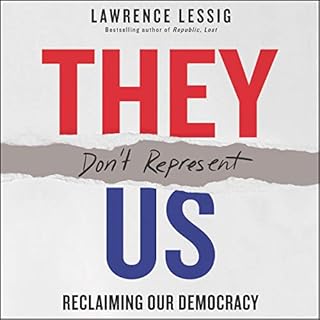 They Don't Represent Us Audiobook By Lawrence Lessig cover art