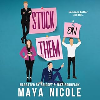 Stuck on Them Audiolibro Por Maya Nicole arte de portada