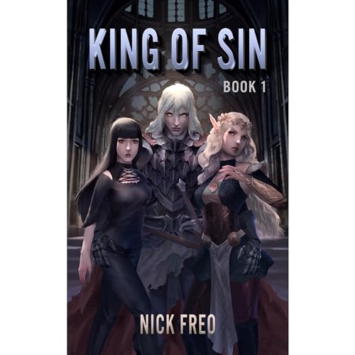 King of Sin Audiolibro Por Nick Freo arte de portada