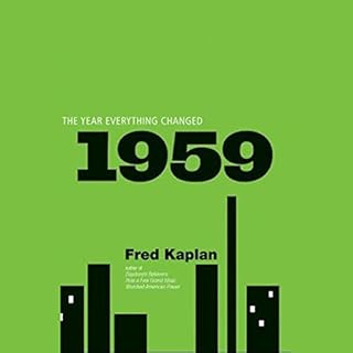 1959 Audiolibro Por Fred Kaplan arte de portada