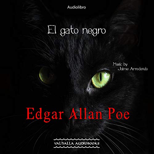 Diseño de la portada del título El gato negro