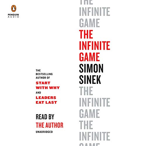 The Infinite Game Audiolivro Por Simon Sinek capa