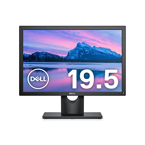 【整備済み品】 Dell モニター 19.4インチ 超広視野角/WXGA+/IPS 非光沢/フリッカーフリー/D-Sub/E2016 (整備済み品)