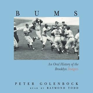 Bums Audiolibro Por Peter Golenbock arte de portada