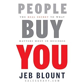 People Buy You Audiolibro Por Jeb Blount arte de portada