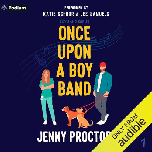 Once Upon a Boyband Audiolivro Por Jenny Proctor capa