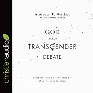 God and the Transgender Debate Audiolibro Por Andrew T. Walker arte de portada