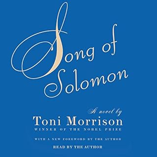 Song of Solomon Audiolibro Por Toni Morrison arte de portada