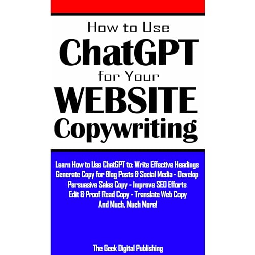 How to Use ChatGPT for Your Website Copywriting Audiolibro Por David Ware arte de portada