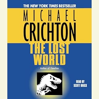 The Lost World Audiolibro Por Michael Crichton arte de portada