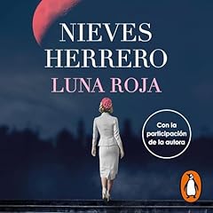 Diseño de la portada del título Luna roja