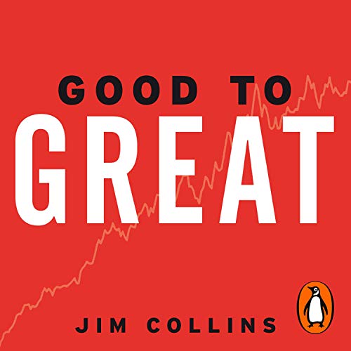 Good to Great Audiolivro Por Jim Collins capa