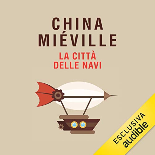 Diseño de la portada del título La città delle navi