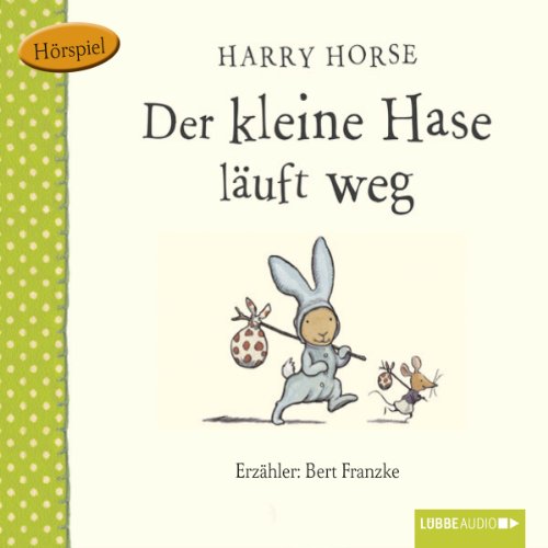 Der kleine Hase läuft weg Audiolivro Por Harry Horse capa