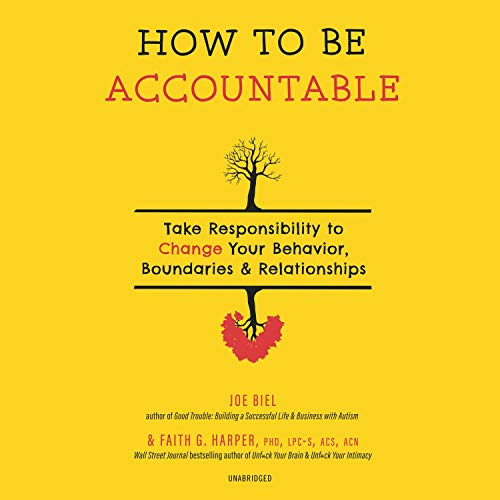 Diseño de la portada del título How to Be Accountable