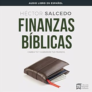 Finanzas bíblicas [Biblical Finance] Audiolibro Por Héctor Salcedo arte de portada