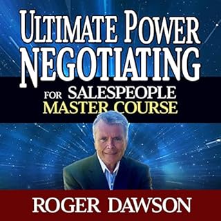 Ultimate Power Negotiating for Salespeople Master Course Audiolibro Por Roger Dawson arte de portada