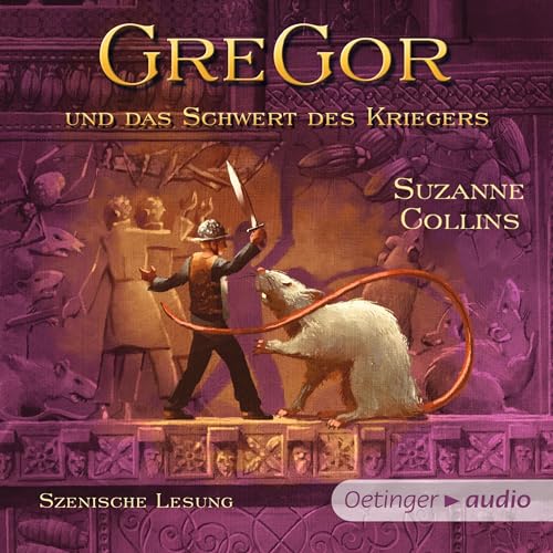 Gregor 5. Gregor und das Schwert des Kriegers Audiolivro Por Suzanne Collins capa