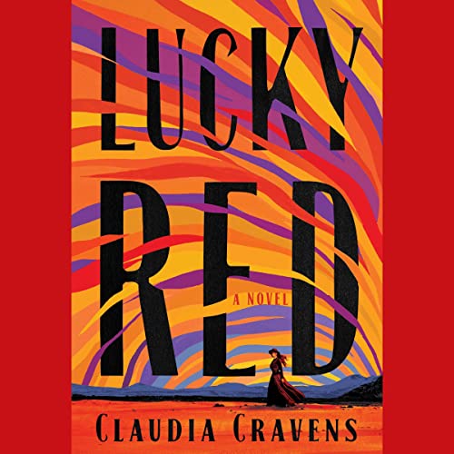 Lucky Red Audiolibro Por Claudia Cravens arte de portada