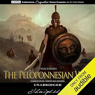 The Peloponnesian War Audiolibro Por Thucydides arte de portada