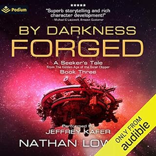 By Darkness Forged Audiolibro Por Nathan Lowell arte de portada