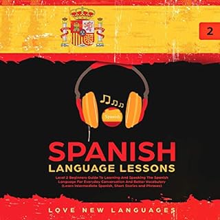 Spanish Language Lessons Audiolibro Por Love New Languages arte de portada