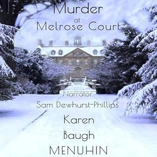 Murder at Melrose Court Audiolibro Por Karen Baugh Menuhin arte de portada