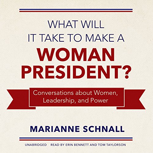 Diseño de la portada del título What Will It Take to Make a Woman President?