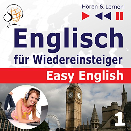 Englisch für Wiedereinsteiger - Menschen. Easy English 1 - Niveau A2 bis B2 Audiolibro Por Dorota Guzik arte de portada