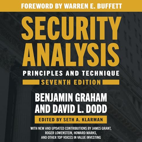 Security Analysis (Seventh Edition) Audiobook By Benjamin Graham, David Dodd cover art