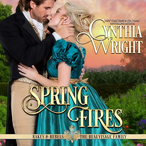 Spring Fires Audiolibro Por Cynthia Wright arte de portada