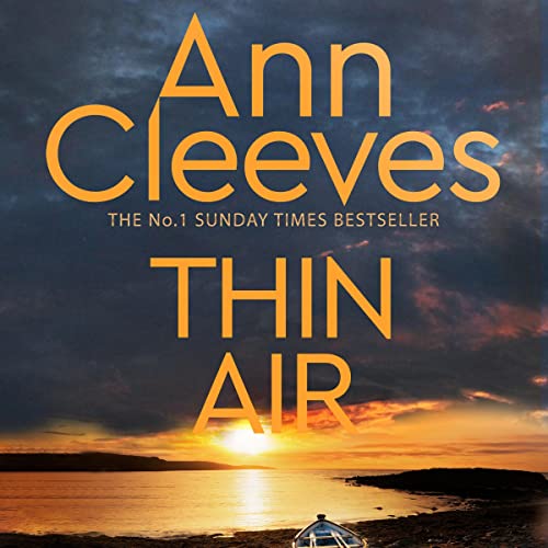 Thin Air Audiolibro Por Ann Cleeves arte de portada