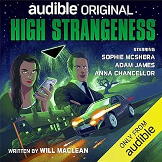 High Strangeness Audiolibro Por Will Maclean arte de portada