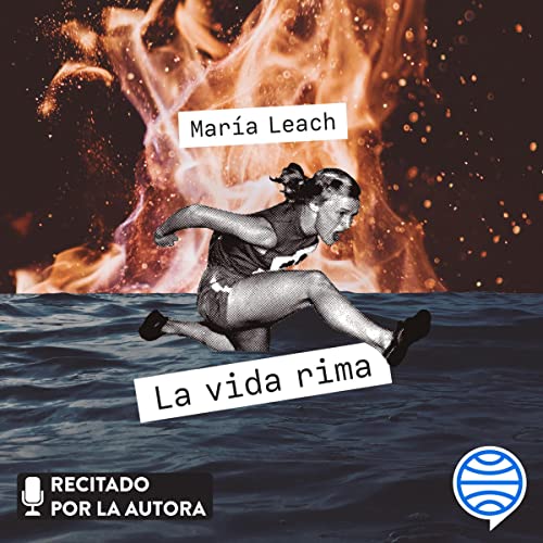 La vida rima Audiolibro Por María Leach arte de portada