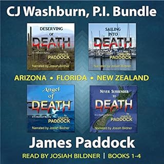 CJ Washburn, P.I. Bundle: Books 1-4 Audiobook By James Paddock cover art