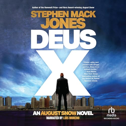 Deus X Audiolibro Por Stephen Mack Jones arte de portada