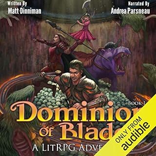 Dominion of Blades Audiolibro Por Matt Dinniman arte de portada