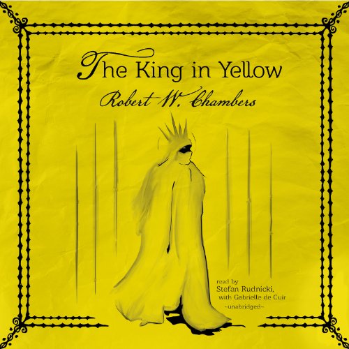 Diseño de la portada del título The King in Yellow