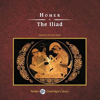 The Iliad Audiolibro Por Homer, Alexander Pope - translator arte de portada