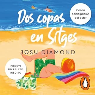 Diseño de la portada del título Dos copas en Sitges