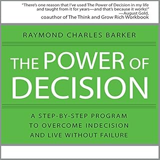 The Power of Decision Audiobook By Raymond Charles Barker cover art