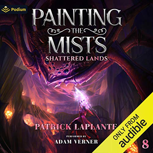 Shattered Lands Audiolibro Por Patrick Laplante arte de portada