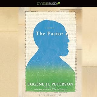 The Pastor Audiolibro Por Eugene H. Peterson arte de portada