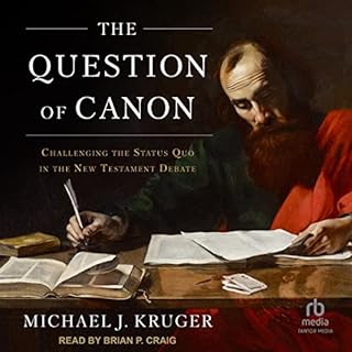 The Question of Canon Audiolibro Por Michael J. Kruger arte de portada