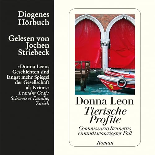 Tierische Profite: Commissario Brunettis einundzwanzigster Fall Audiolibro Por Donna Leon arte de portada